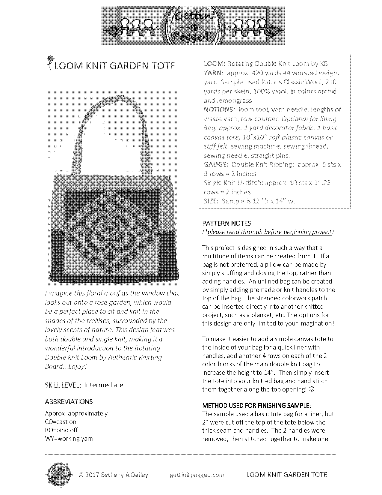 quick knit loom instructions