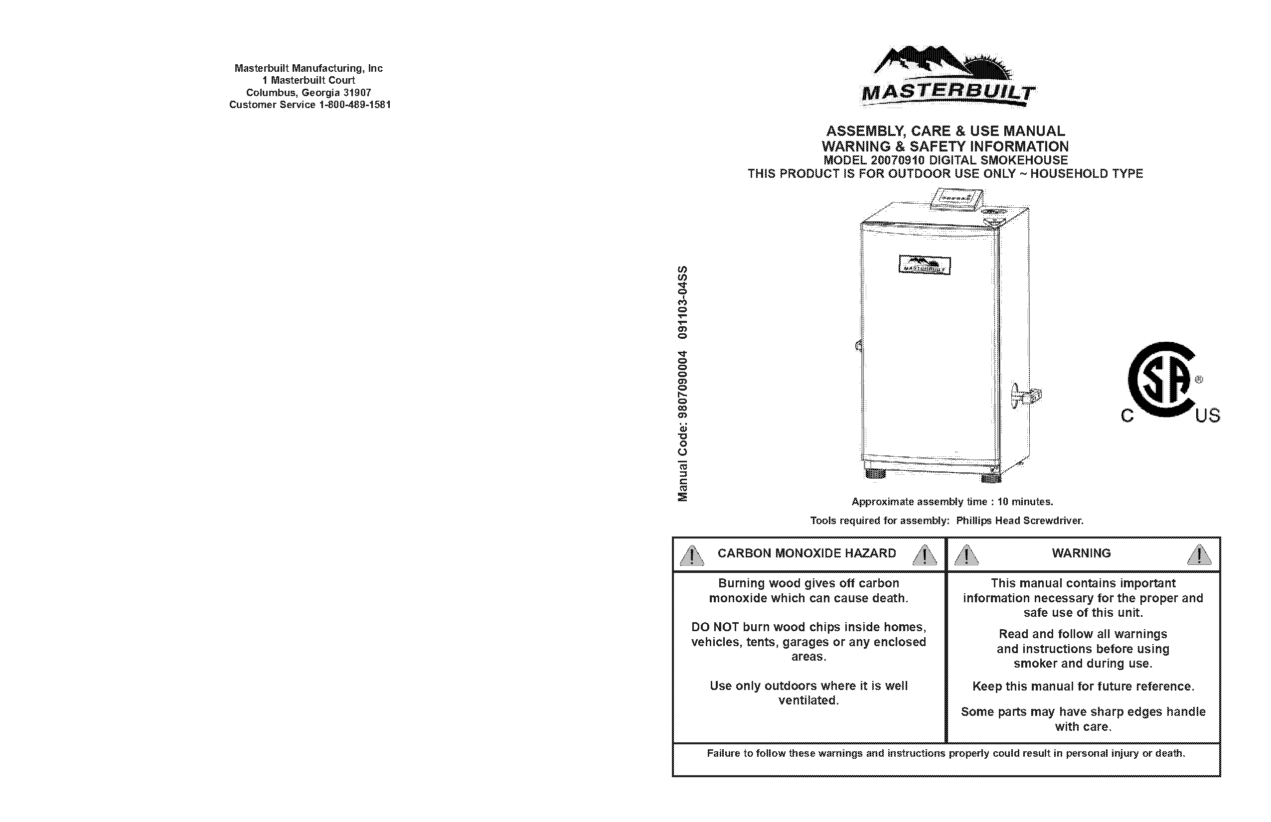 masterbuilt electric smoker cooking instructions