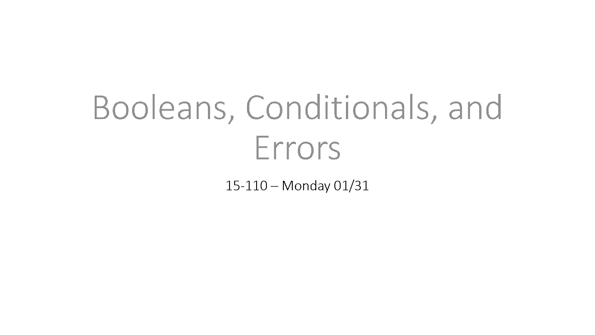 how to build if a statement is false in python