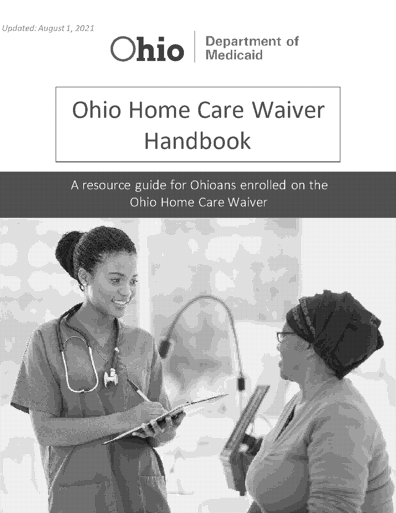 ohio home care waiver phone number