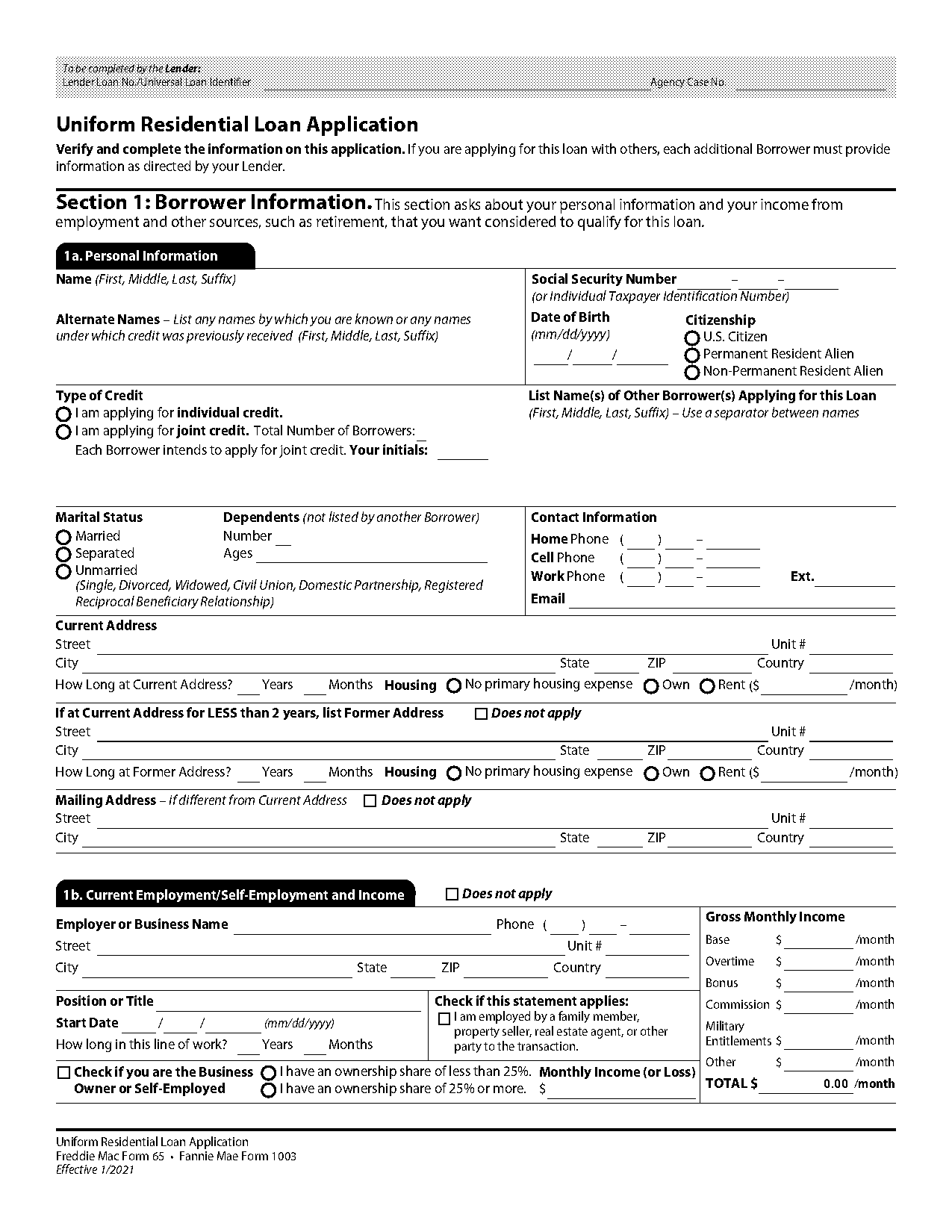 mortgage loan application status