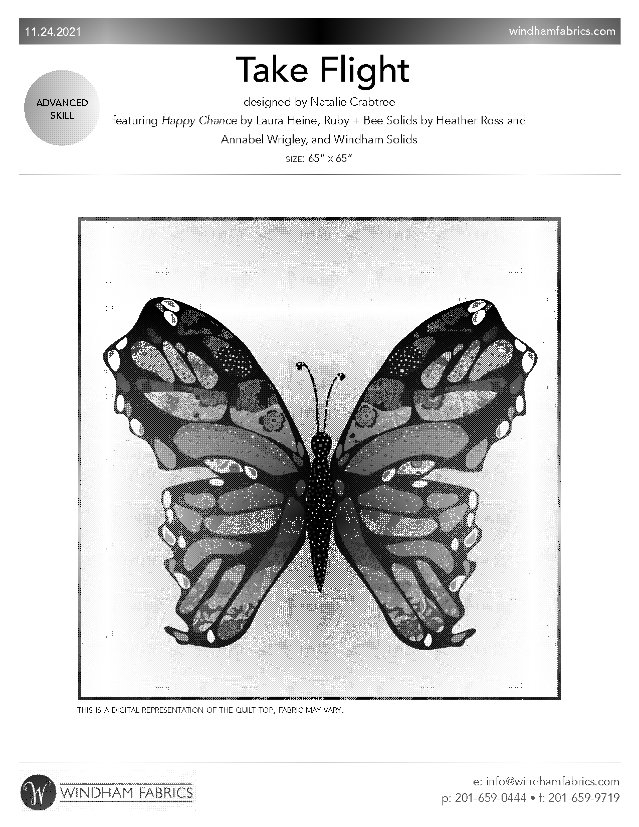 half butterfly wing template