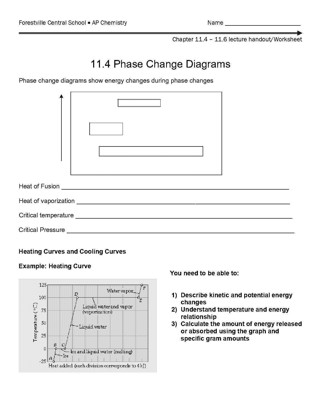 phase change practice problems worksheet