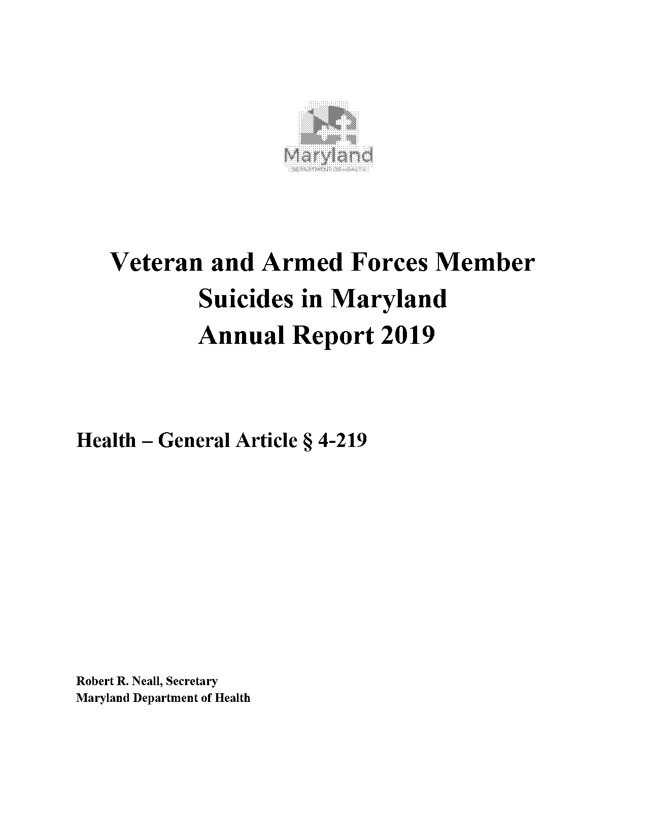 maryland department of death records