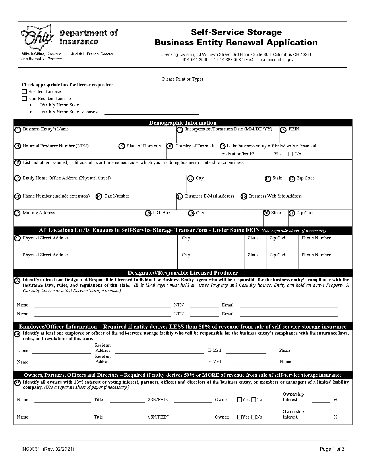 ohio renewal of business trade name registration