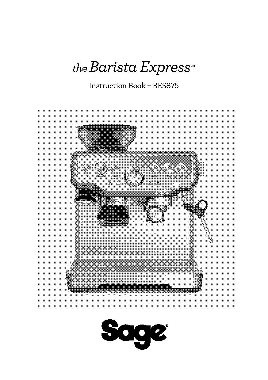 breville express cleaning instructions