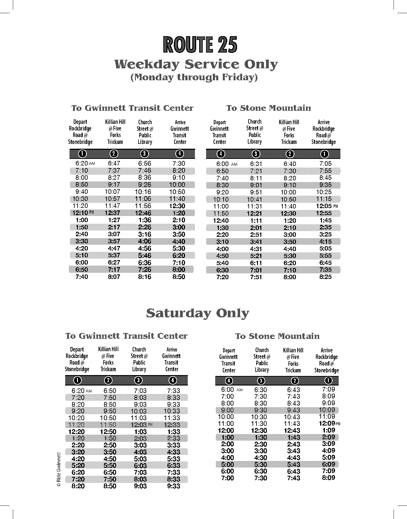 mas train time table