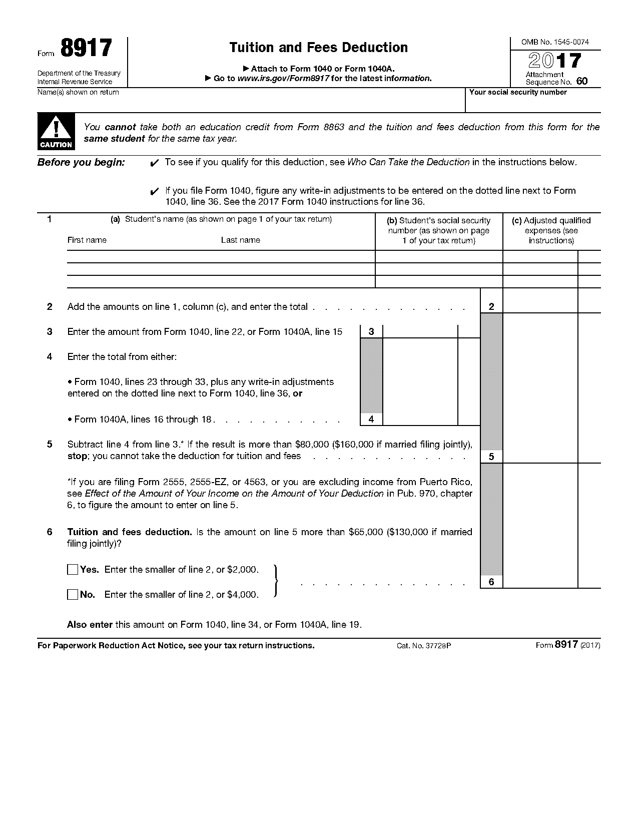 tuition fee deduction income tax act