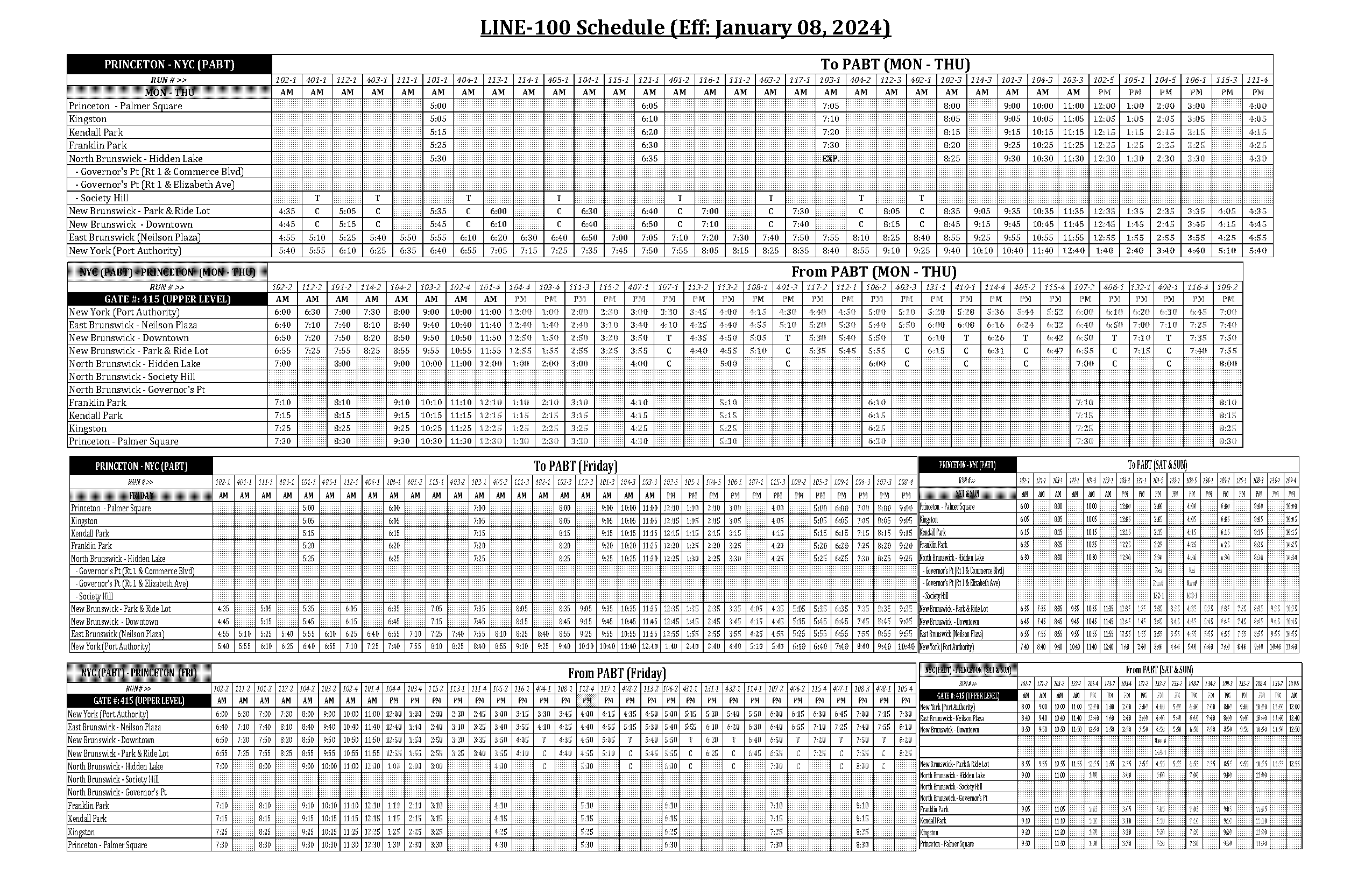 mas train time table