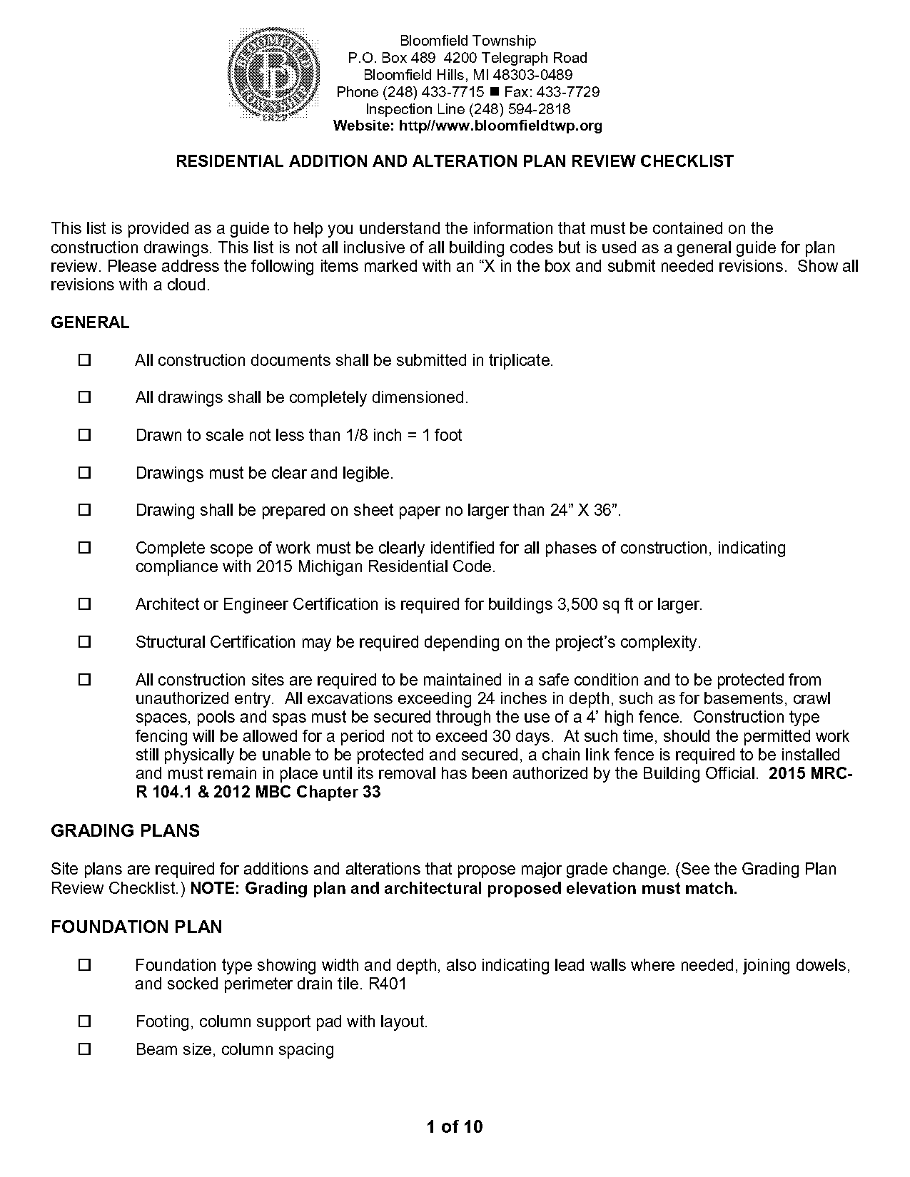 detailed lot grading plan chesterfield county