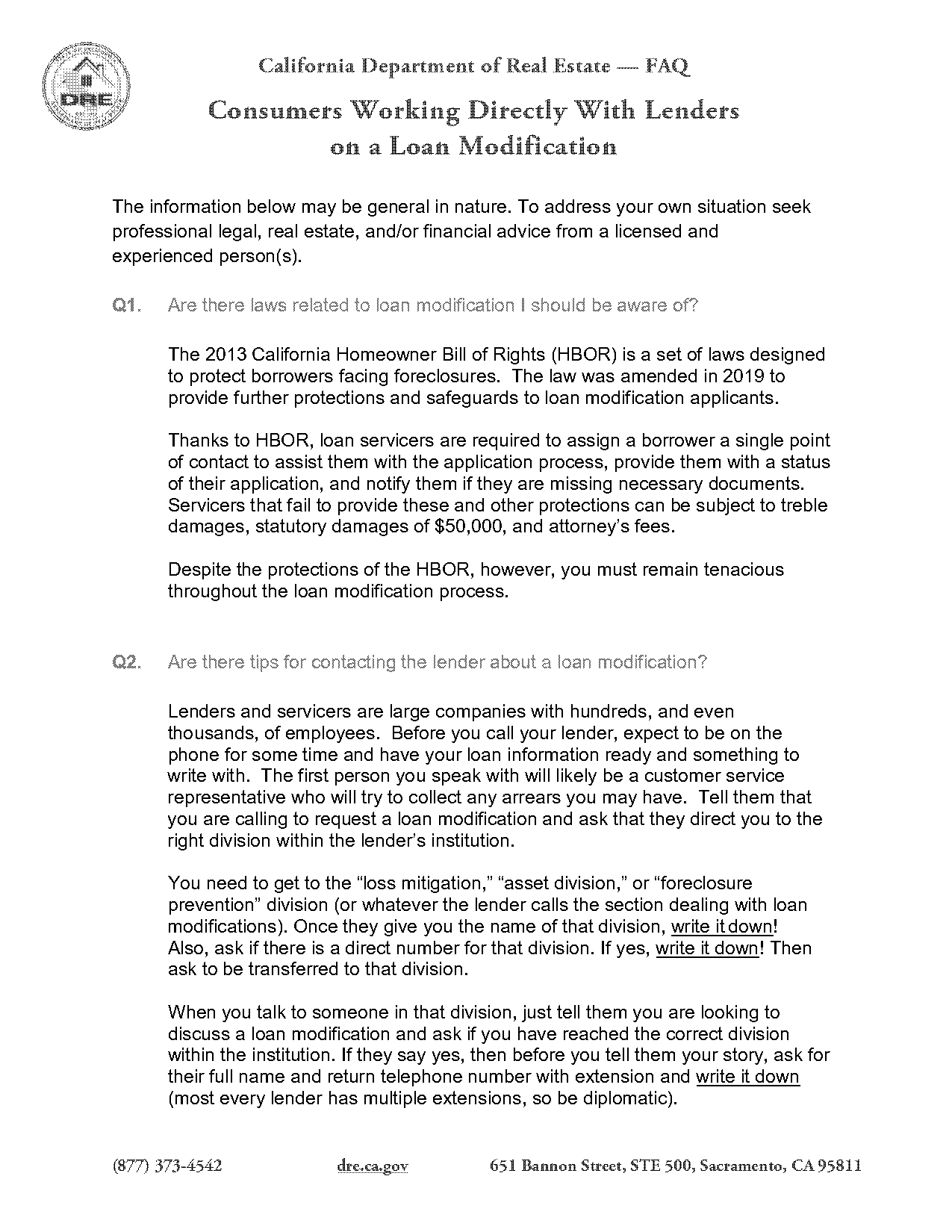 how long does it take to do a loan modification