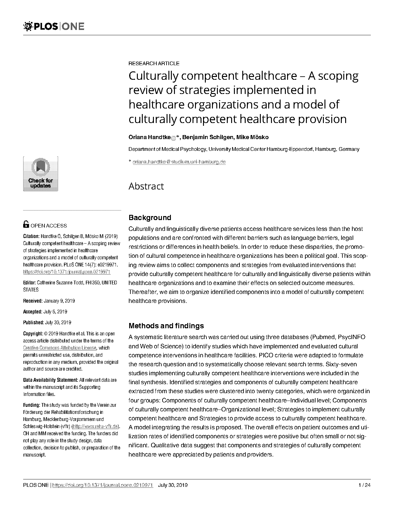 nursing journal article health of african americans