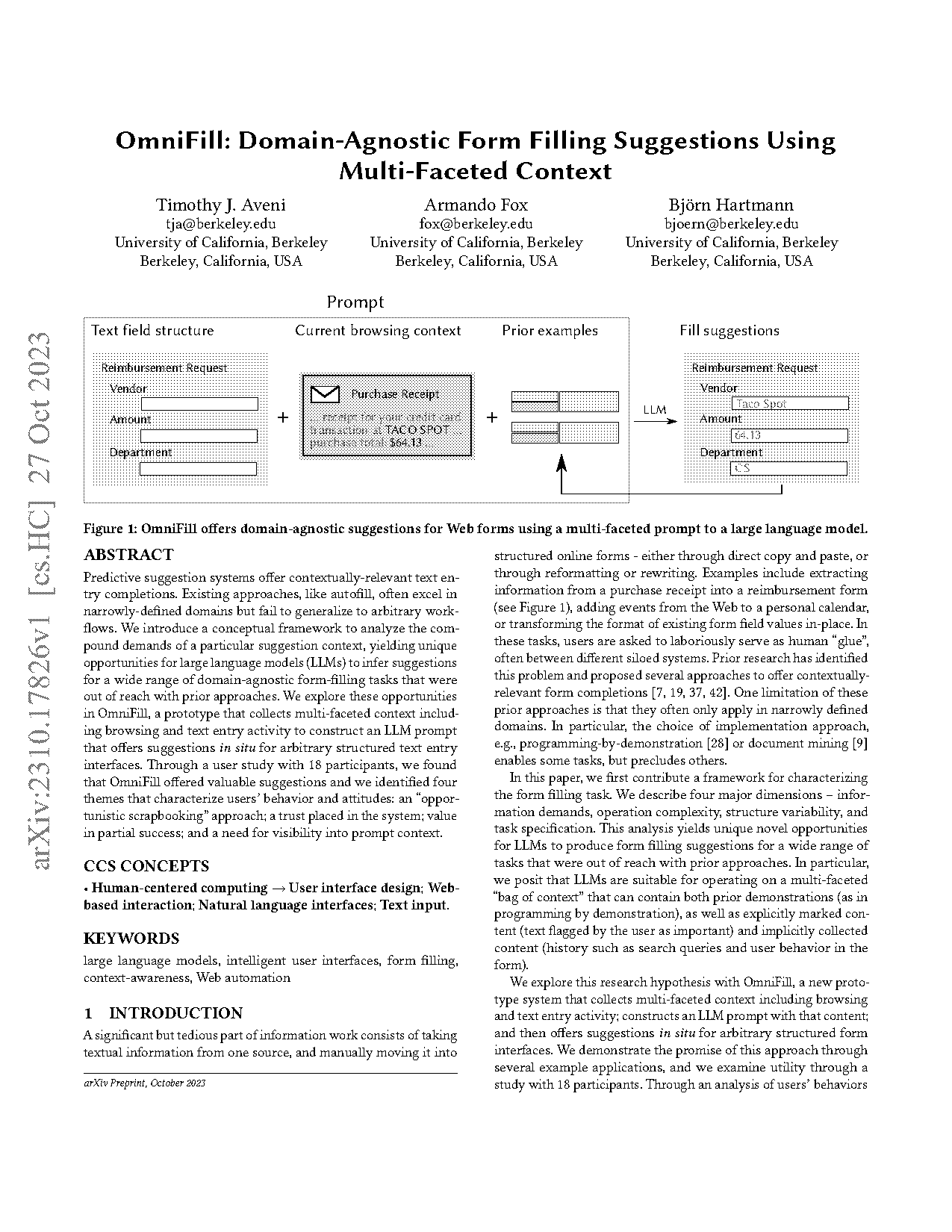 excel automatic form fill