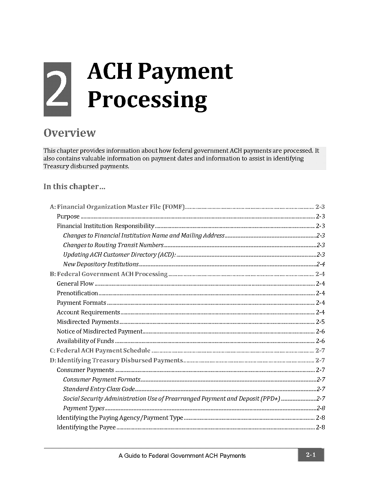 benefits of receiving ach payments