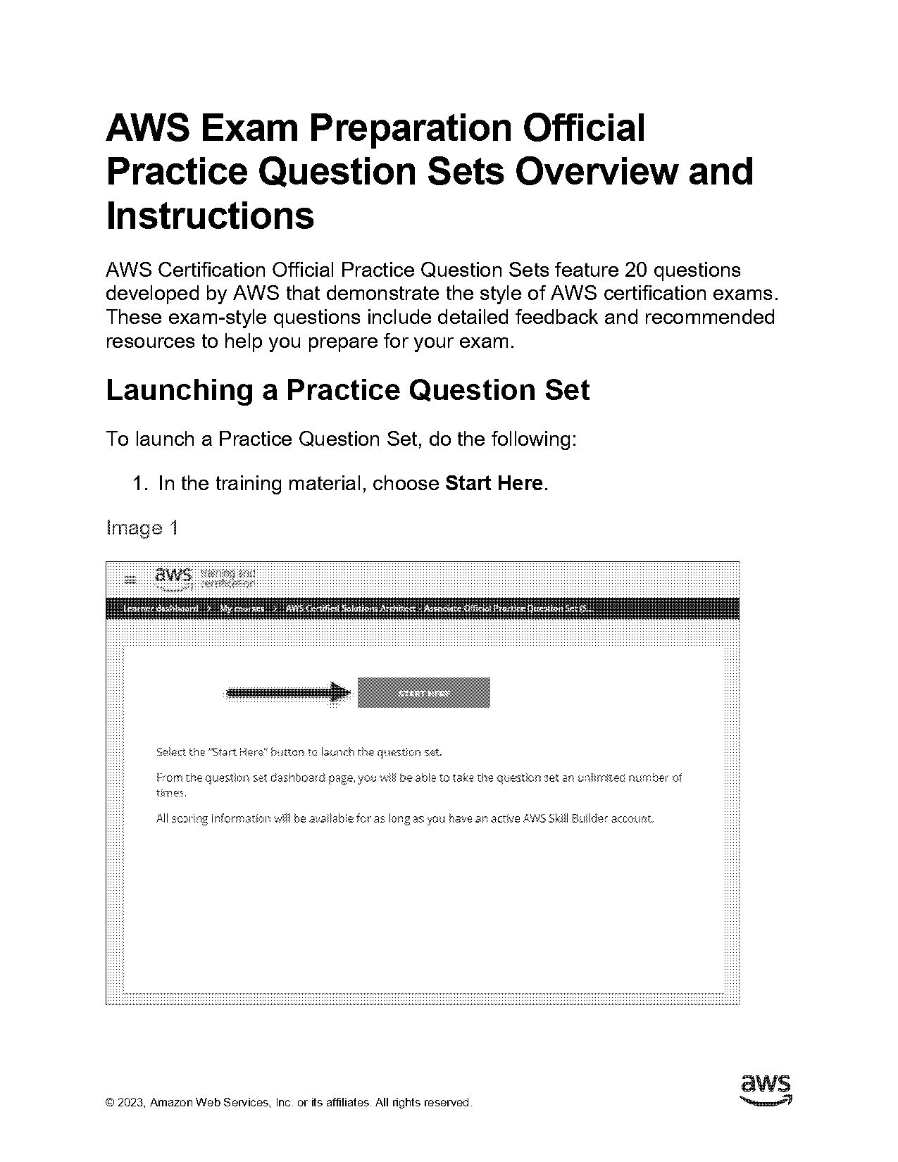 aws certification questions and answers pdf