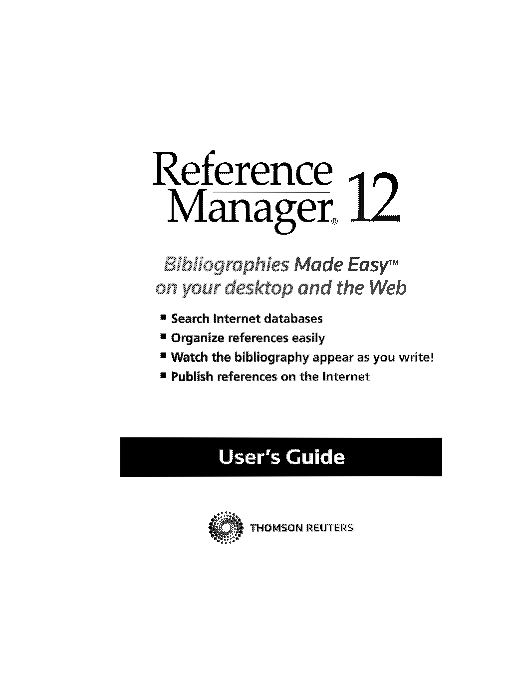 how to write a paper with reference manager